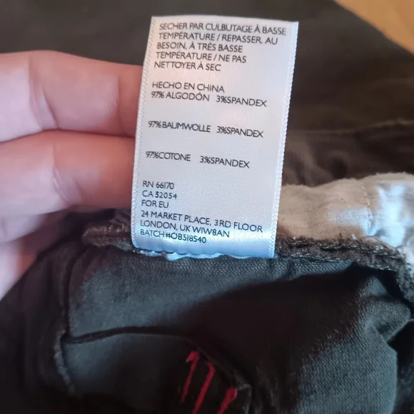 Olive green cords - Picture 6 of 10